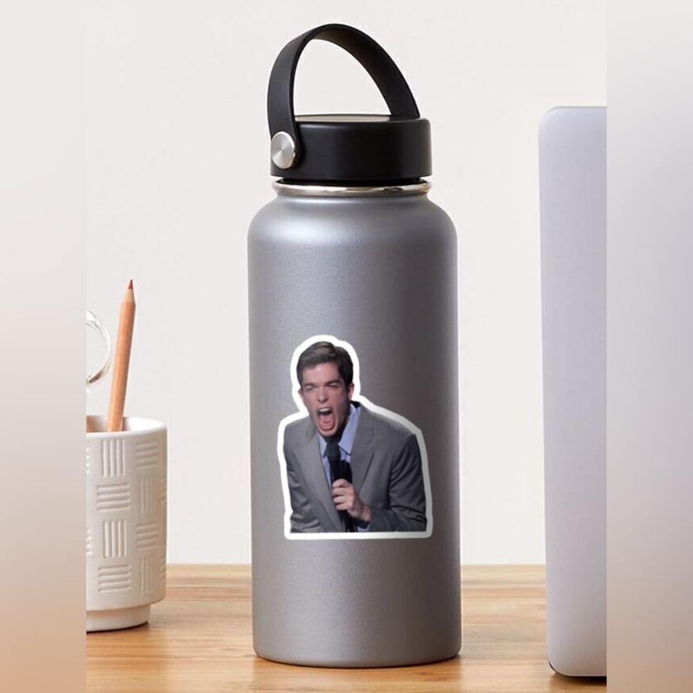 John Mulaney Yelling Sticker